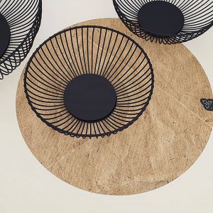 Nově se můžete těšit na tyhle krásné košíky ve dvou velikostech 😍
#mightydesignshop #wireframe #wire #basket #paper #placemat #dekoracedobytu #dekorace #mujdomov  #mysweethome #homedecor #nordicdesign #scandinaviandesign 