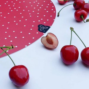 🍒 Dnes tu máme jednu třešňovou 🍒_#mightydesignshop #red #cherry #placemat #homedecor #home #summer #design #decoration #prostirani #tresne.jpg