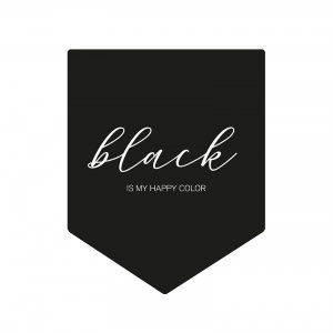 BLACK COLOR FLAG