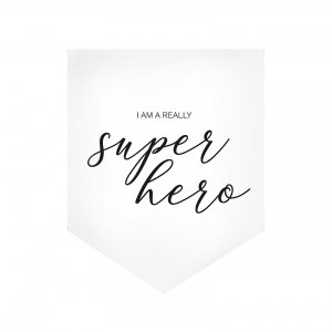 SUPER HERO flag